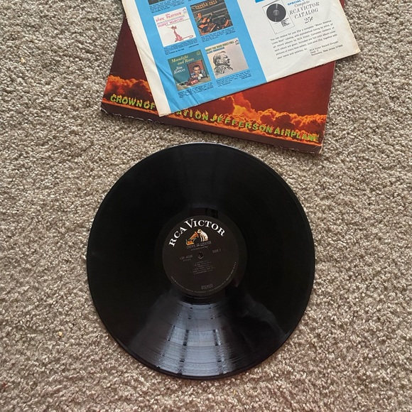 Jefferson Airplane Crown of Creation Vinyl Record - Picture 3 of 4